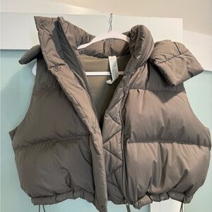 lululemon athletica Gray Wunder Puffer Vest